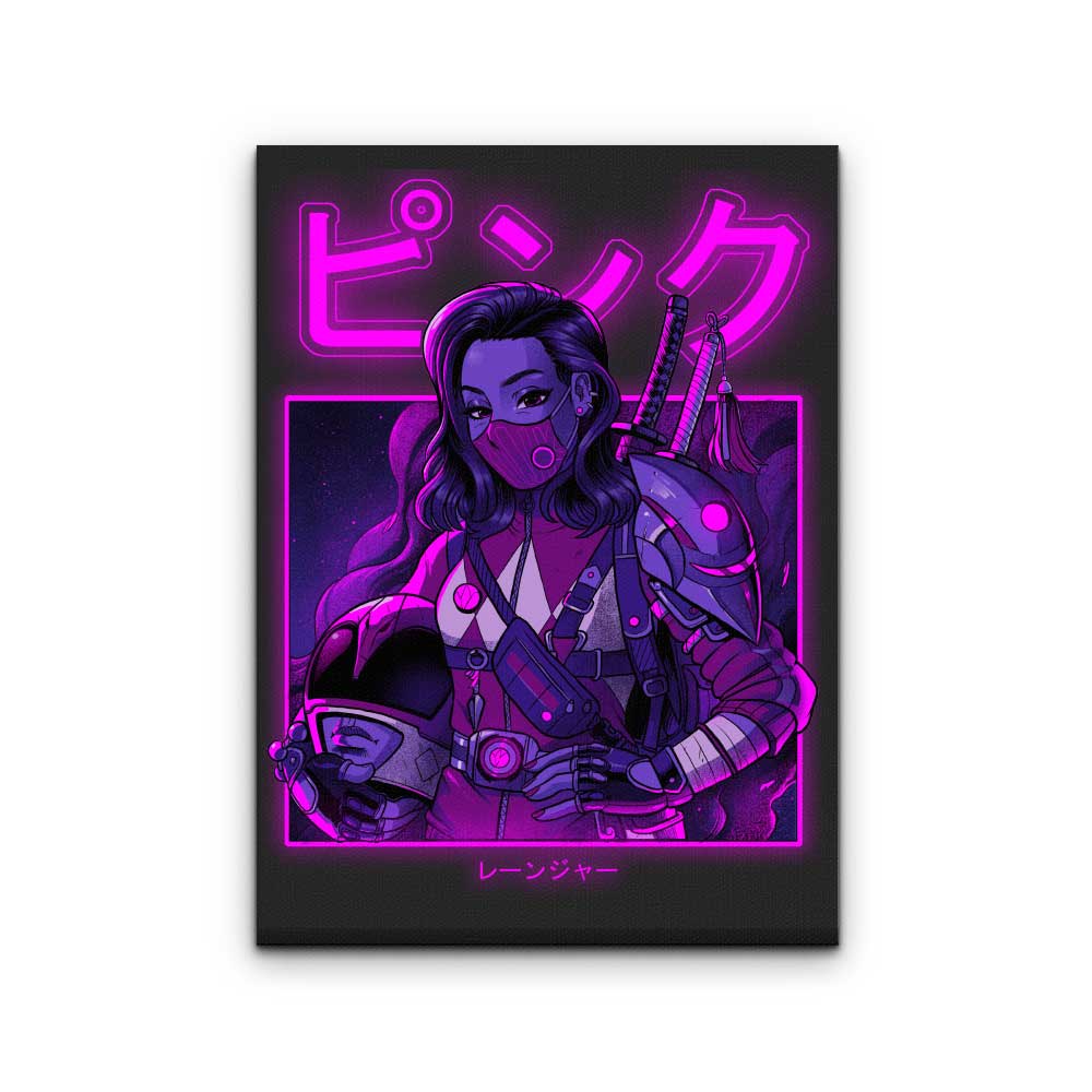 Pink Neon - Canvas Print