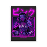 Pink Neon - Canvas Print