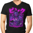 Pink Neon - Men's V-Neck