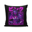 Pink Neon - Throw Pillow