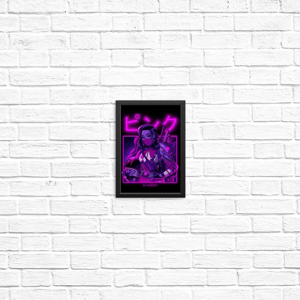 Pink Neon - Posters & Prints