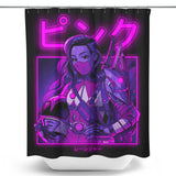 Pink Neon - Shower Curtain