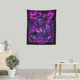 Pink Neon - Wall Tapestry