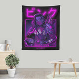 Pink Neon - Wall Tapestry