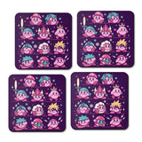 Pink Warriors - Coasters