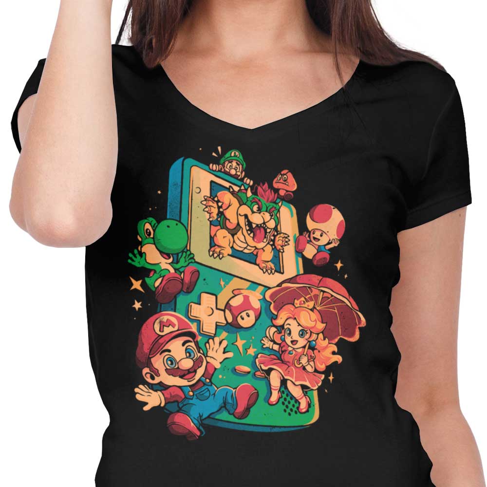 Plumber Game - Women's V-Neck