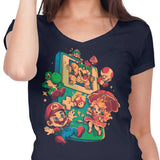 Plumber Game - Women's V-Neck