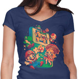 Plumber Game - Women's V-Neck