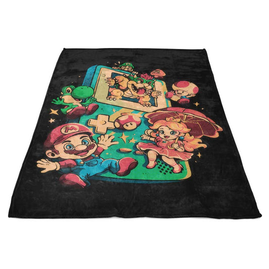 Plumber Game - Fleece Blanket