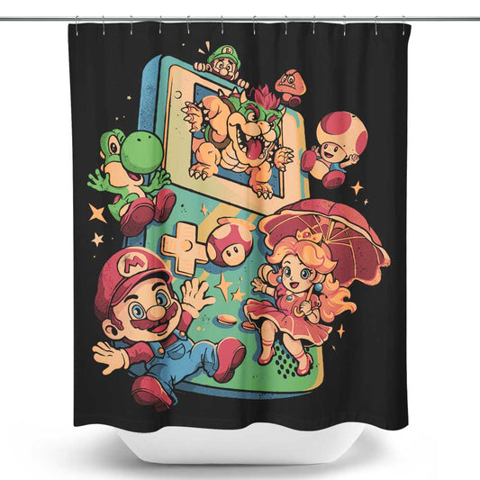 Plumber Game - Shower Curtain