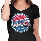 Prime's Auto Shop - Women's V-Neck