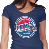 Prime's Auto Shop - Women's V-Neck