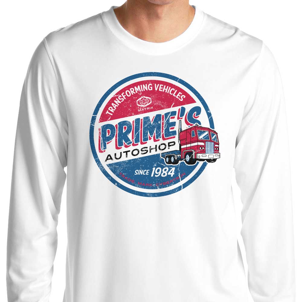 Prime's Auto Shop - Long Sleeve T-Shirt