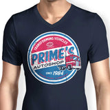 Prime's Auto Shop - Men's V-Neck