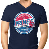 Prime's Auto Shop - Men's V-Neck