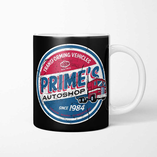 Prime's Auto Shop - Mug