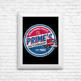 Prime's Auto Shop - Posters & Prints