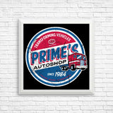 Prime's Auto Shop - Posters & Prints