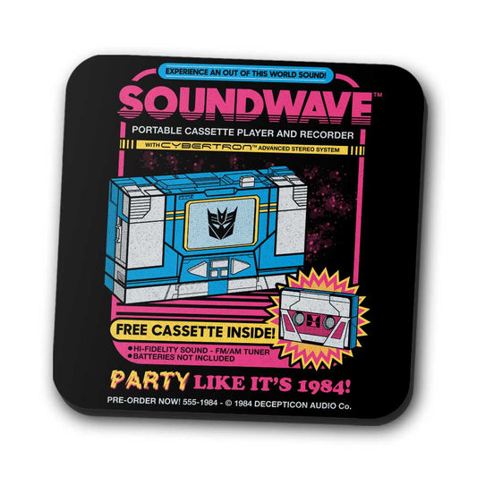 Pump Up The Volume - Coasters