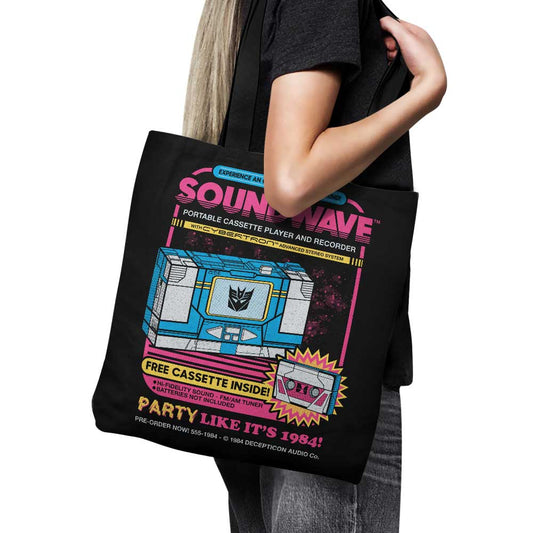 Pump Up The Volume - Tote Bag