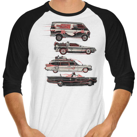 Race to Save the Day - 3/4 Sleeve Raglan T-Shirt