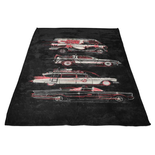 Race to Save the Day - Fleece Blanket