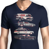 Race to Save the Day - Men's V-Neck