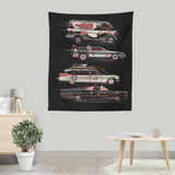 Race to Save the Day - Wall Tapestry