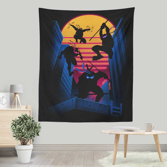 Rad Turtles - Wall Tapestry