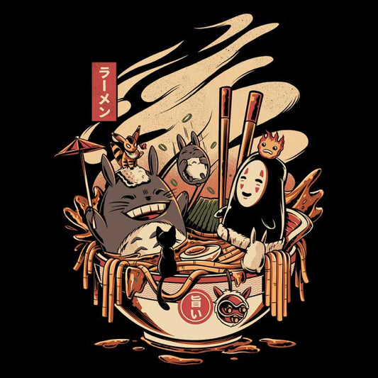 Ramen Pool Party - Metal Print