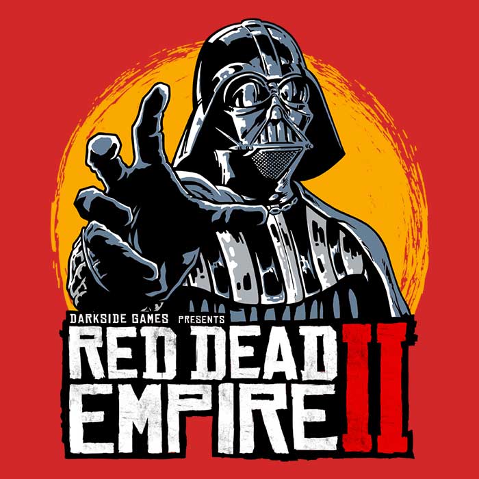 Red Dead Empire II - Shower Curtain