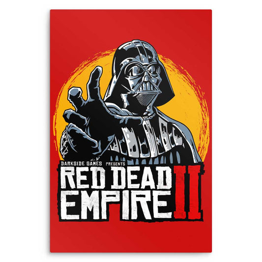 Red Dead Empire II - Metal Print