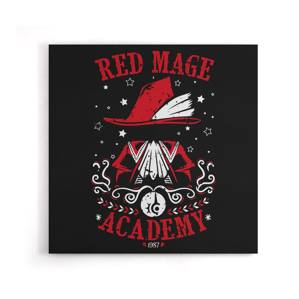 Red Mage Academy - Canvas Print