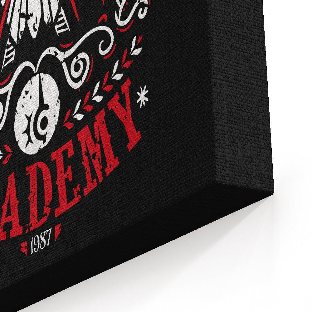 Red Mage Academy - Canvas Print