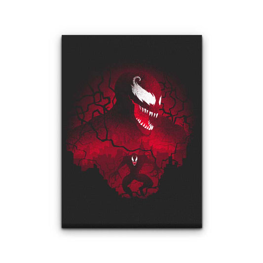 Red Symbiote - Canvas Print