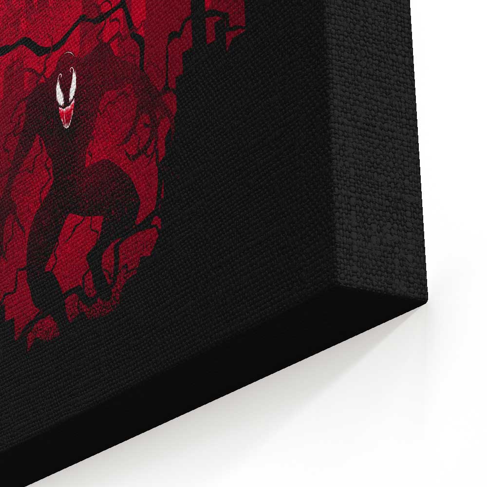 Red Symbiote - Canvas Print