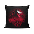 Red Symbiote - Throw Pillow