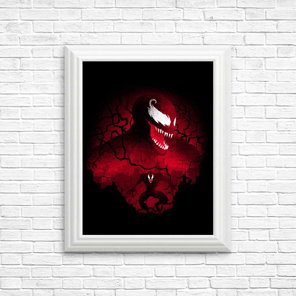 Red Symbiote - Posters & Prints