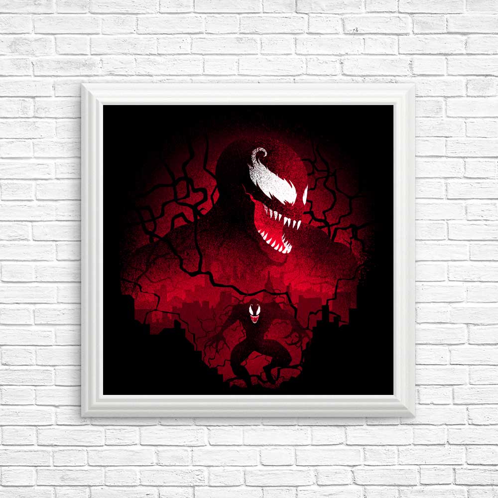 Red Symbiote - Posters & Prints