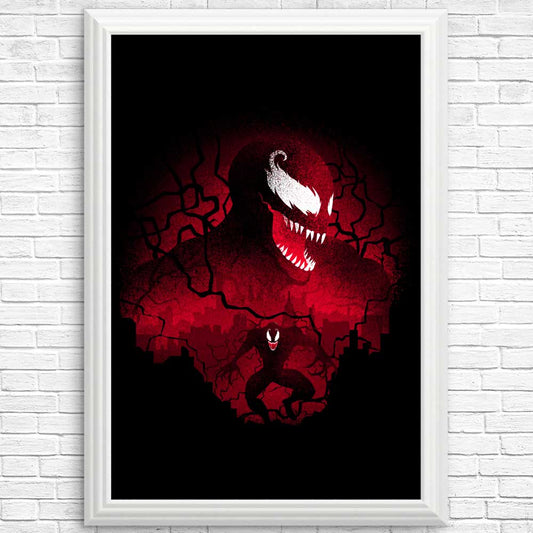 Red Symbiote - Posters & Prints