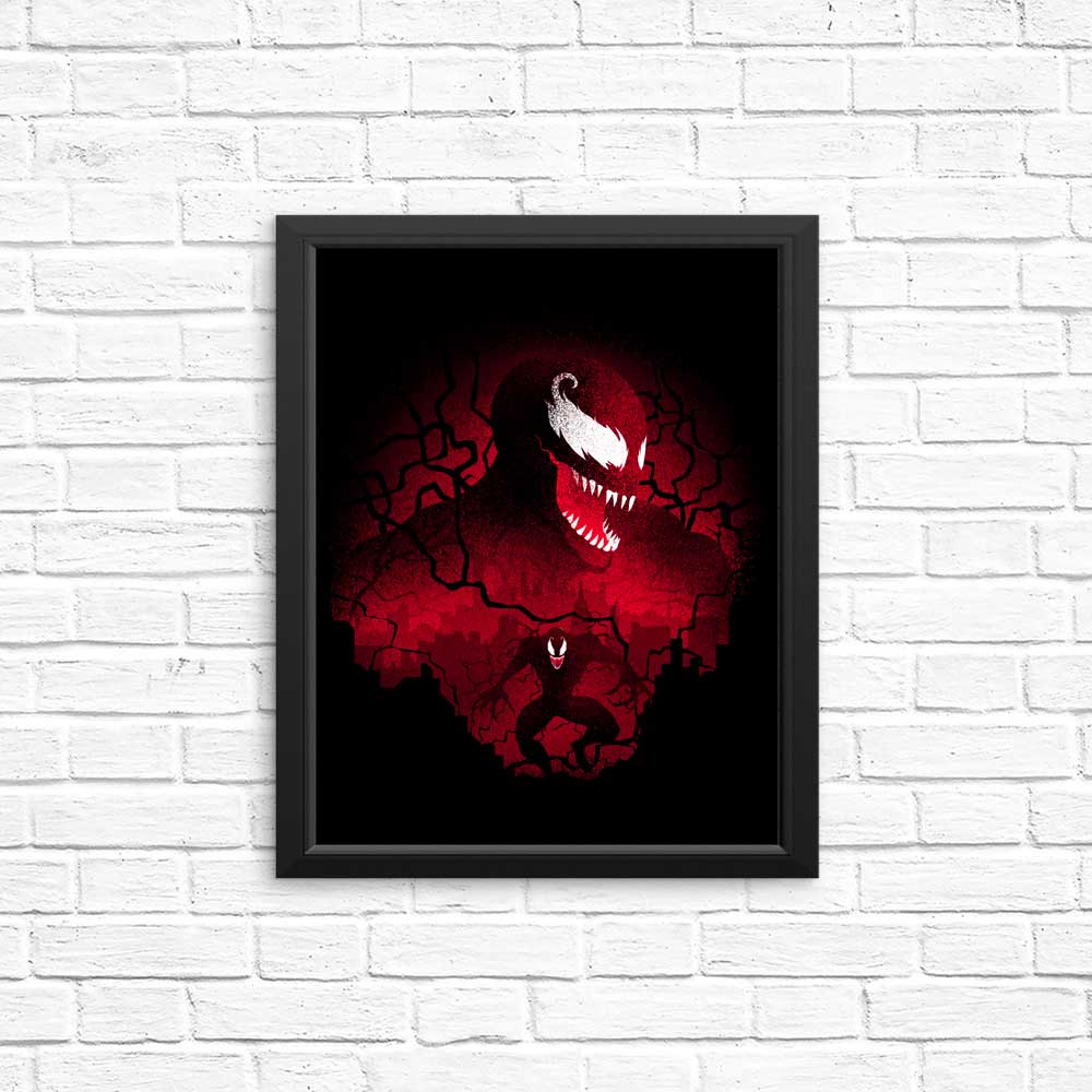 Red Symbiote - Posters & Prints