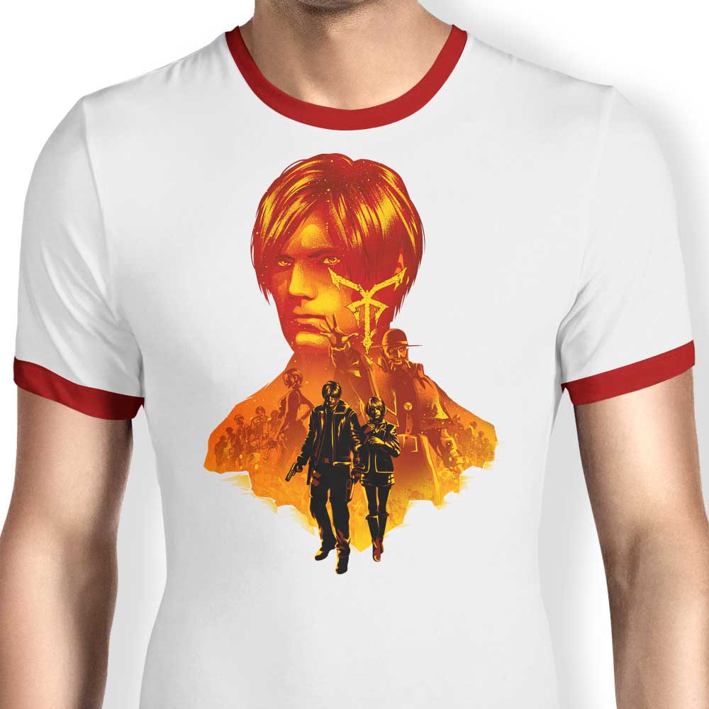 Resident Leon - Ringer T-Shirt