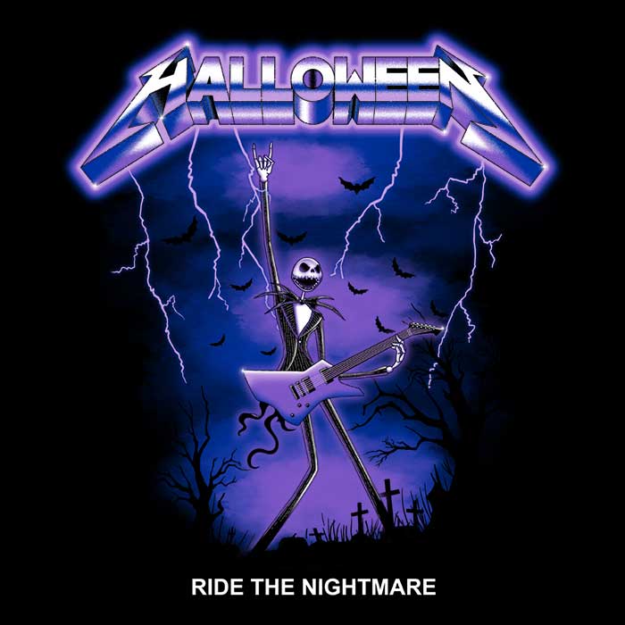 Ride the Nightmare - Throw Pillow