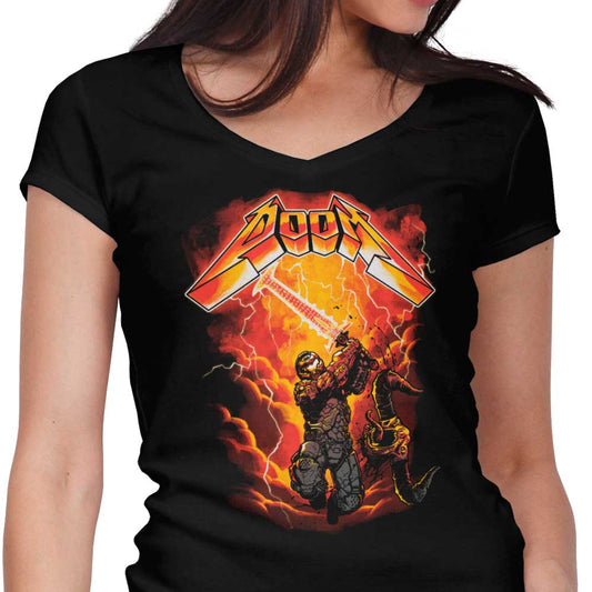 Rip the Demon - Women's V-Neck