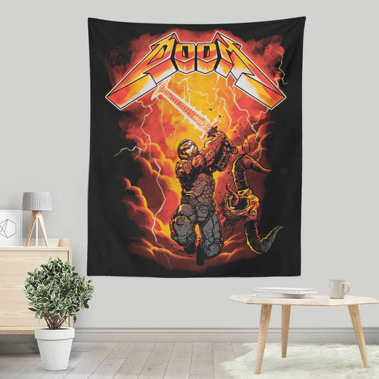 Rip the Demon - Wall Tapestry