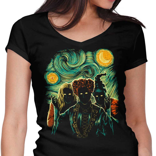 Salem Night - Women's V-Neck