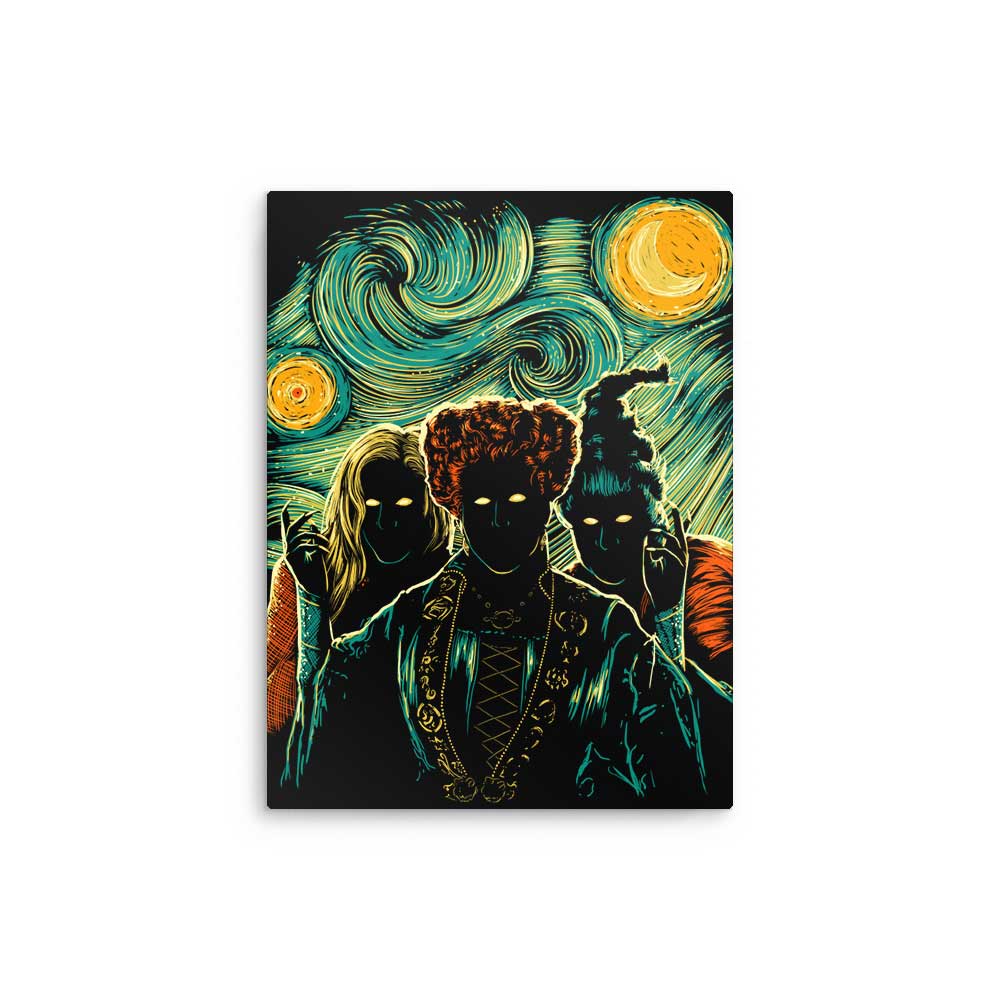 Salem Night - Metal Print