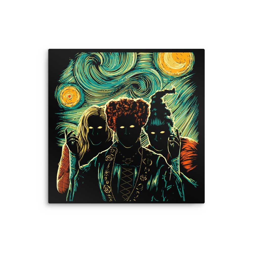 Salem Night - Metal Print