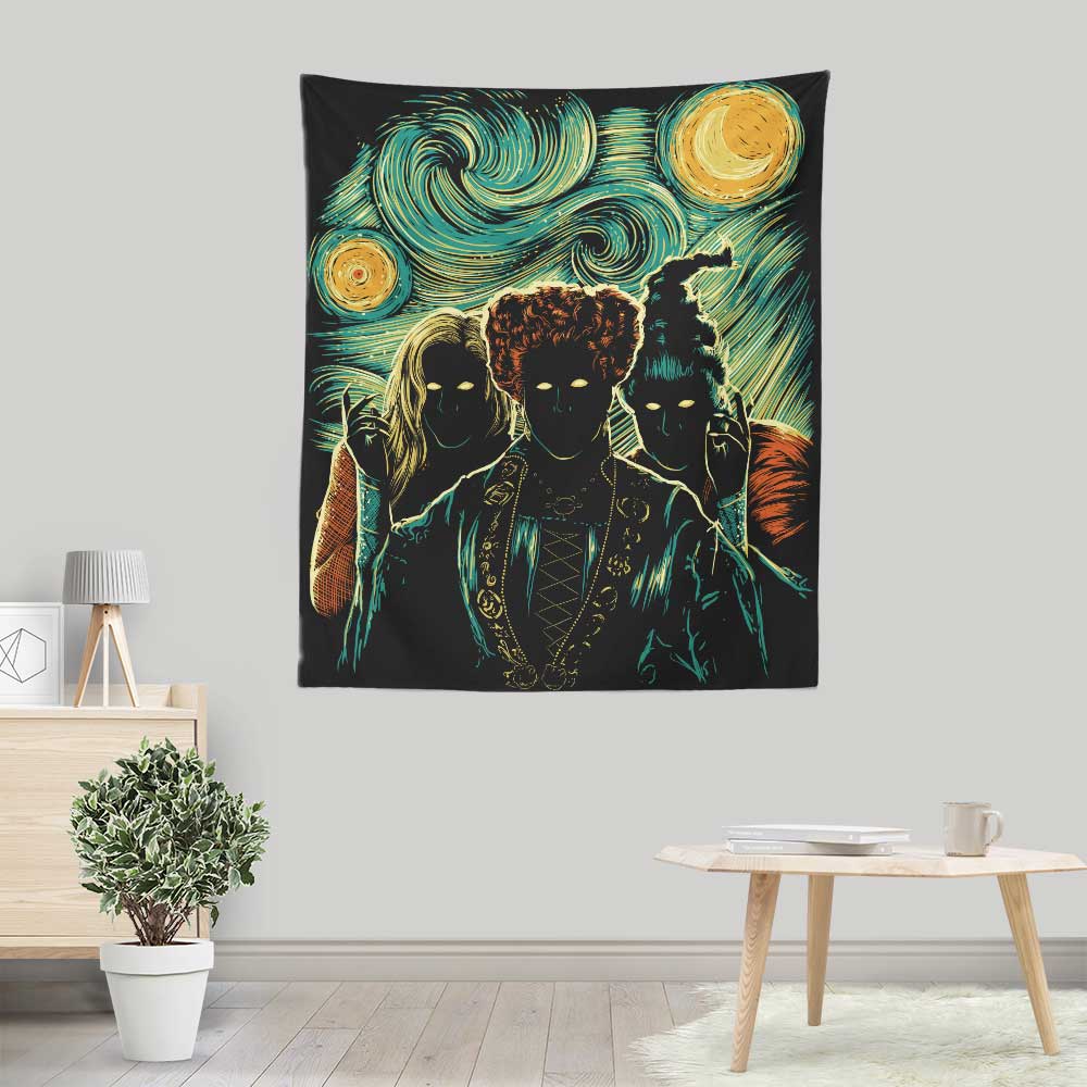 Salem Night - Wall Tapestry