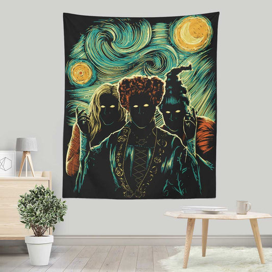 Salem Night - Wall Tapestry